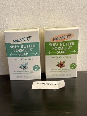 Palmer's Shea Butter Formula Soap with Vitamin E 3.5 oz., x2 DISCONTINUED